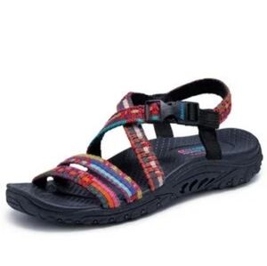 Skechers Outdoor Lifestyle Women's Reggae Sew Me #41113 Size 11
